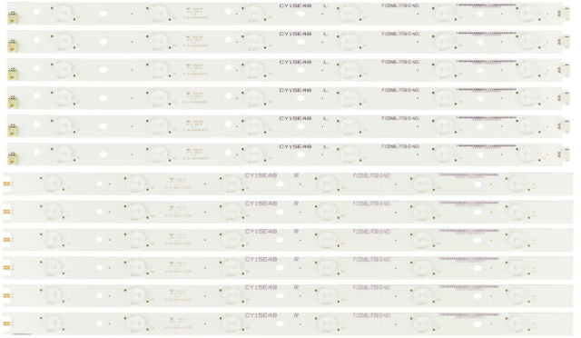 56.38025.0071 Vizio LED Strips - 12 Strips for E48-C2 serial# LWZQSGBR