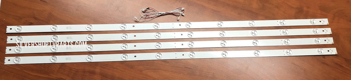 SVJ430A07 Hitachi Replacement LED Backlight Strips (4) LE43A509