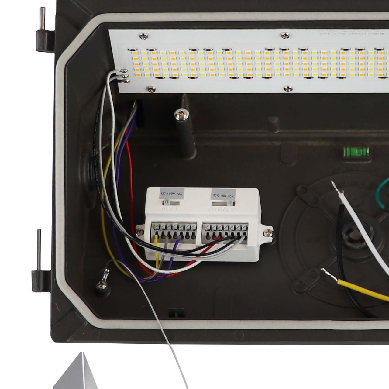 WallPack_Open_Switches_120w__19560.1636143898.jpg 120 Watt LED Wall Pack with Adjustable Power and Color Temperature