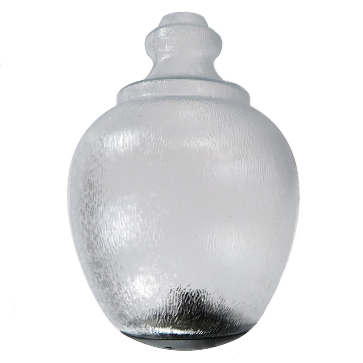 Economy LED Acorn Light Fixture with Medium Socket.  Power and Color Temperature Selectable.