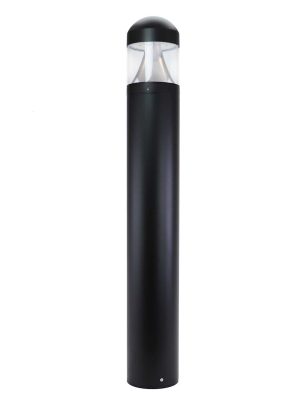 24 Watt Round Dome Top LED Bollard Light with Adjustable Power and Color Temperature