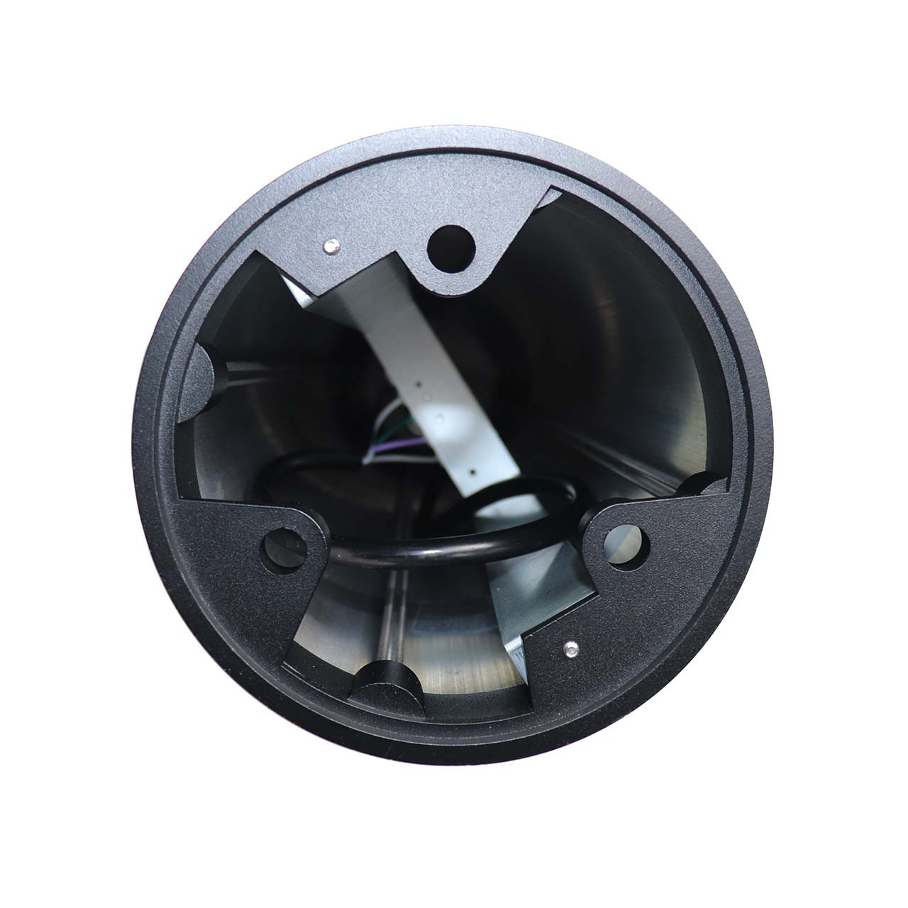 24 Watt Round Dome Top LED Bollard Light with Adjustable Power and Color Temperature