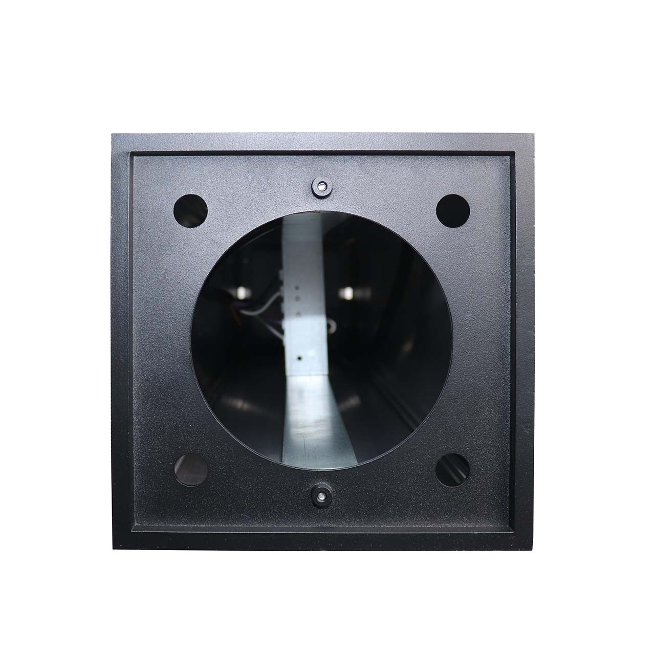 BOLSQ22-Bottom__48394.1753729505.jpg 24 Watt Square LED Bollard Light with Adjustable Power and Color Temperature