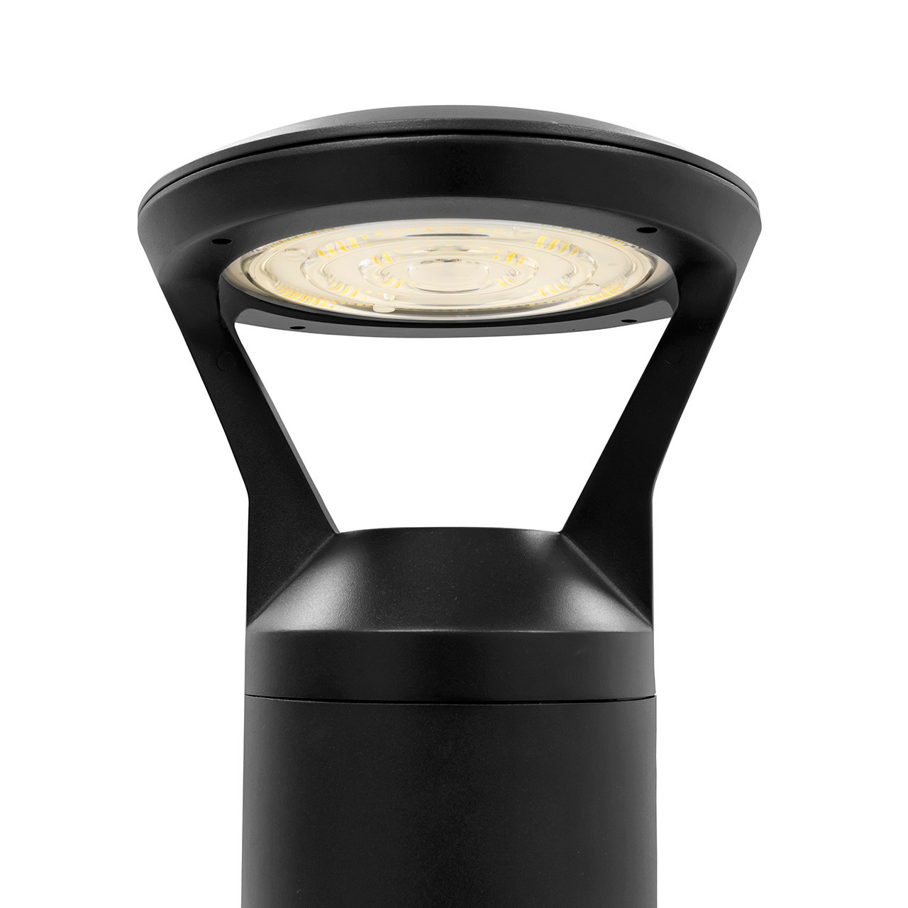 _C7A3311_Black__13486.1762368540.jpg Halo Style 24 Watt LED Bollard Light Adjustable Power and Color Temperature, Black