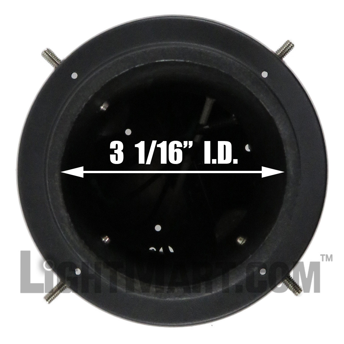 Standard Acorn Light Fixture with Mogul Socket, Bulb Not Included