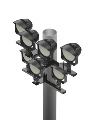 525,000 Lumen Power Bar Sports Light Package
