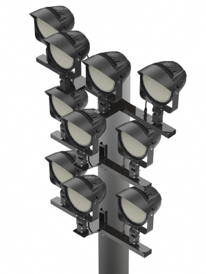 750,000 Lumen Power Bar Sports Light Package