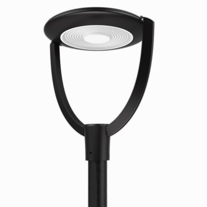 halo_5_8__54148.1626757175.jpg Halo Style Anchor Base LED Pole Kit with 75 Watt LED and 3 Inch Diameter Round Pole