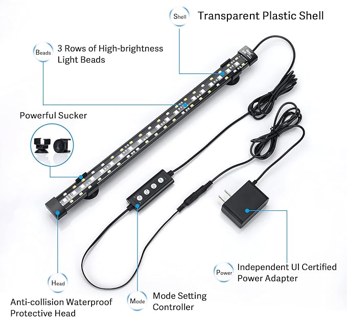 Hygger - Dunker Submersible Aquarium Light