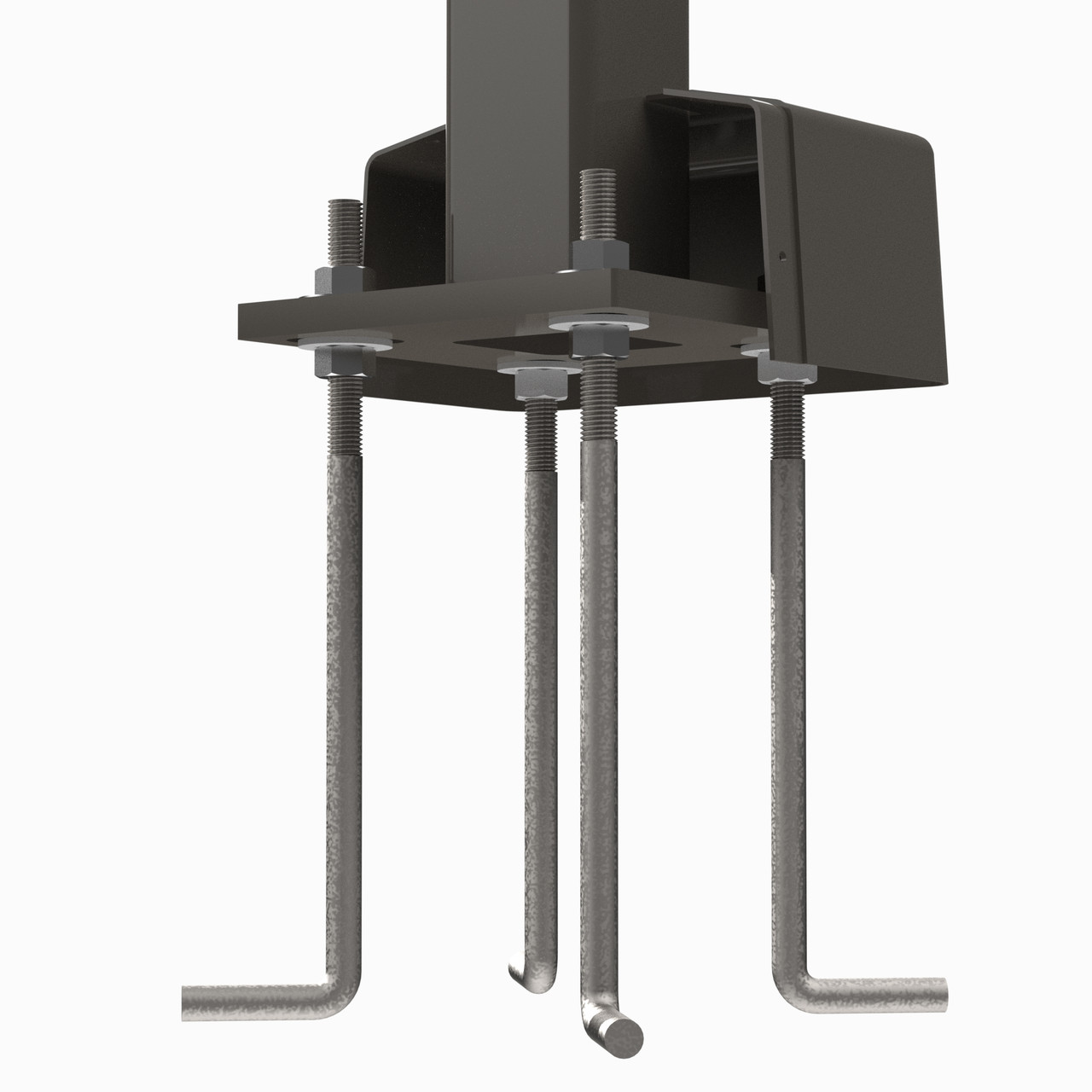 Untitled_Project_4__91352.1750100705.jpg Light Pole Kit with Single LED Area Light, Selectable Wattage 150/200/240/300 & Color Temperature, 20-30 Foot Pole Height Options