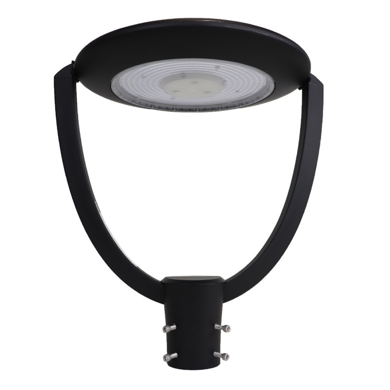 halo_light_side_view_3_2__93199.1626757181.jpg Halo Style Anchor Base LED Pole Kit with 150 Watt LED and 4 Inch Diameter Round Pole