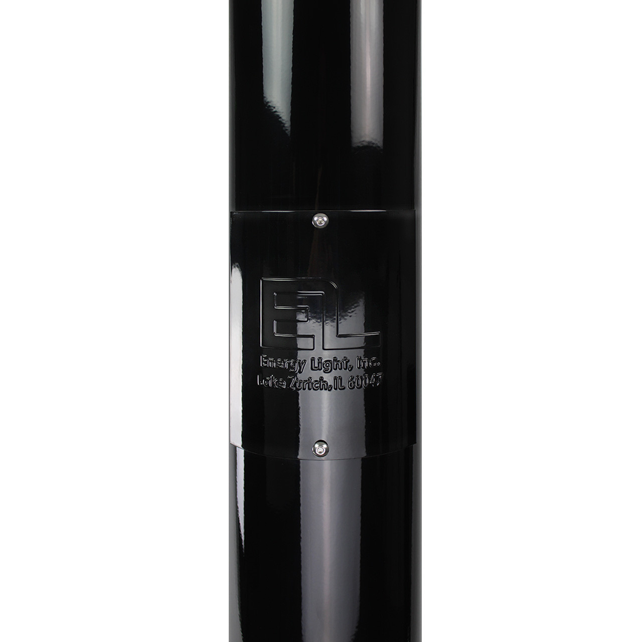 Black-Pole-with-EL-Logo-Handhole-Cover__65991.1674766169.jpg Oxford Anchor Base Decorative LED Pole Kit with Standard Acorn Fixture, 3 Inch Diameter