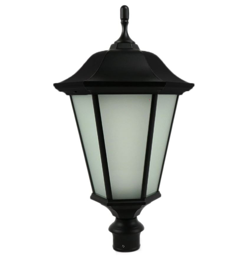 Worthington LED Light Pole Kit with Lantern Fixture 4 Inch Diameter Light Pole - Direct Burial