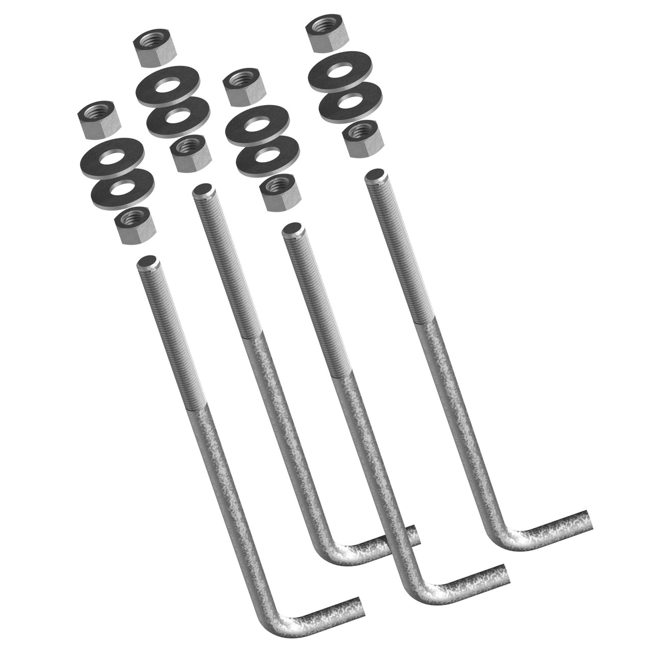 Light Pole Kit with Three LED Area Lights, Selectable Wattage 80/100/120/150 & Color Temperature, 10-25 Foot Pole Height Options
