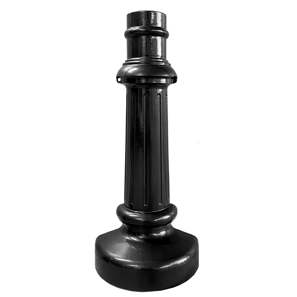 Worthington LED Light Pole Kit with Standard Acorn Fixture 4 Inch Diameter Light Pole - Anchor Based