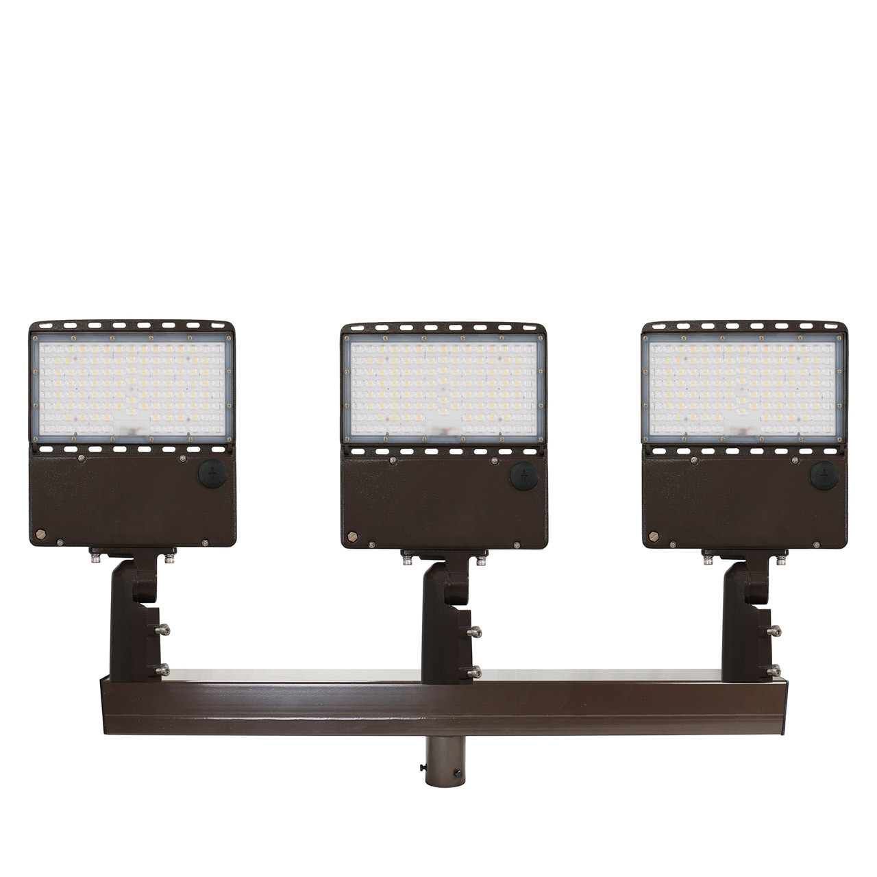 10-shoebox-SF-small-v2__05127.1751471822.jpg Light Pole Kit with Three Adjustable LED Lights, Selectable Wattage 80/100/120/150 & Color Temperature, 10-25 Foot Pole Height Options