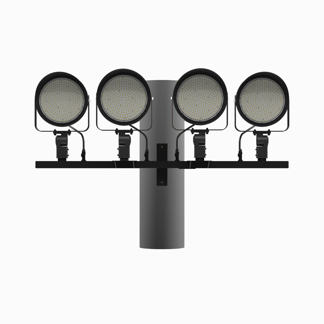 PBMAX300_46__54946__82347__21602.1760719477.jpg LED Lighting System For Softball Field Six Light Poles and Thirty-Eight LED Sport Lights