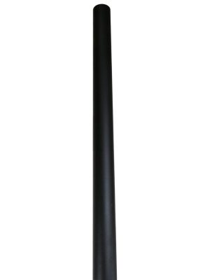 Round Aluminum Direct Burial Pole, 8-15 Foot Above Grade, 3 Inch Diameter, Quick Ship