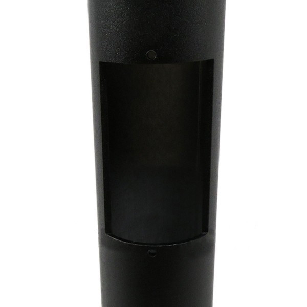 Round Aluminum Light Pole, 8-14 Foot, 3 Inch Diameter, Anchor Base, Quick Ship