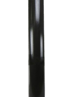 15 Foot Round Straight Steel Light Pole, 4 Inch Diameter, 11 Gauge