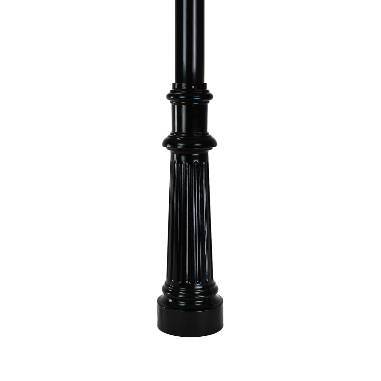 Wexford__52621.1669932270.jpg Wexford Series, 3 inch Round Aluminum Light Pole Assembly Direct Burial