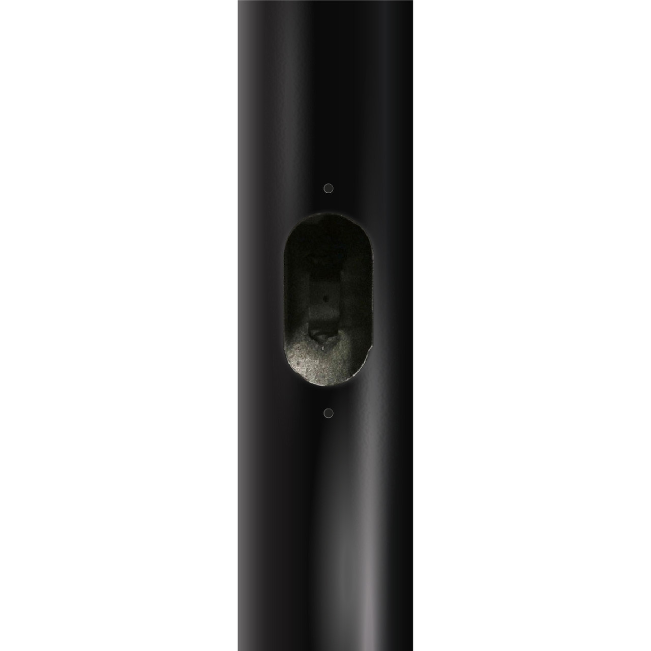 10 Foot Round Hinged Base Aluminum Light Pole, 4 Inch Diameter, 0.125 Inch Wall Thickness