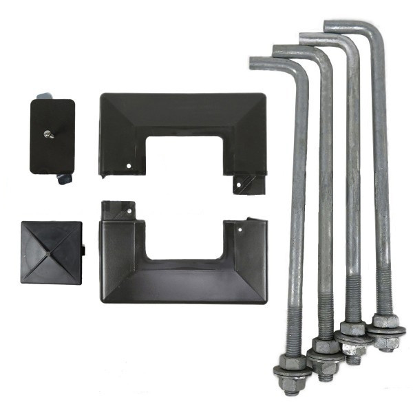 square_steel_pole_included_components_323_33__72284.1622631293.jpg 18 Foot Square Steel Light Pole, 4 Inch Wide, 11 Gauge