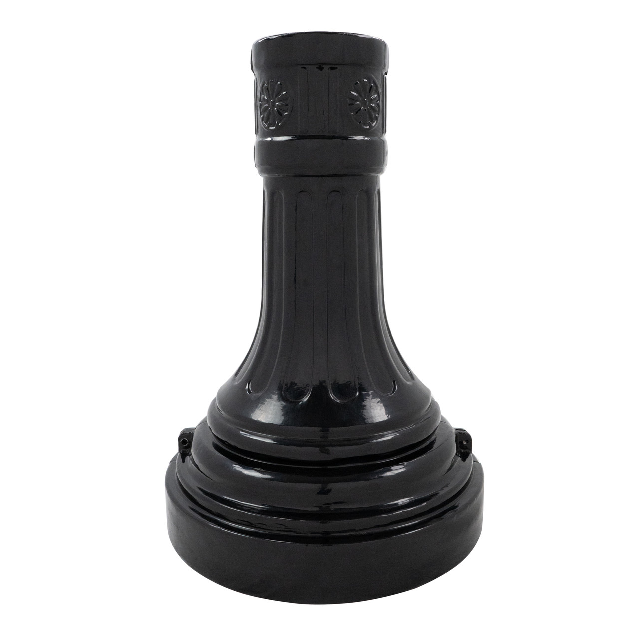 decorative-base-pole-cover-03__06949.1628878742.jpg Bastille Series Anchor Base 4 Inch Round Aluminum Light Pole Assembly