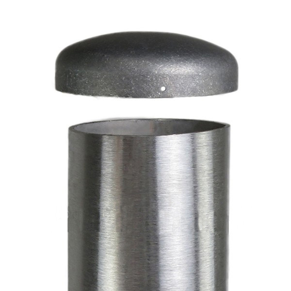 12 Foot Round Straight Aluminum Light Pole, 5 Inch Diameter, 0.125 Inch Wall Thickness