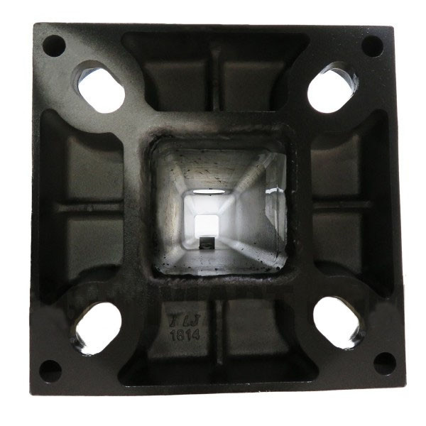 img_08922_9__66809.1622630755.jpg 14 Foot Square Straight Aluminum Light Pole, 4 Inch Wide, 0.188 Inch Wall Thickness