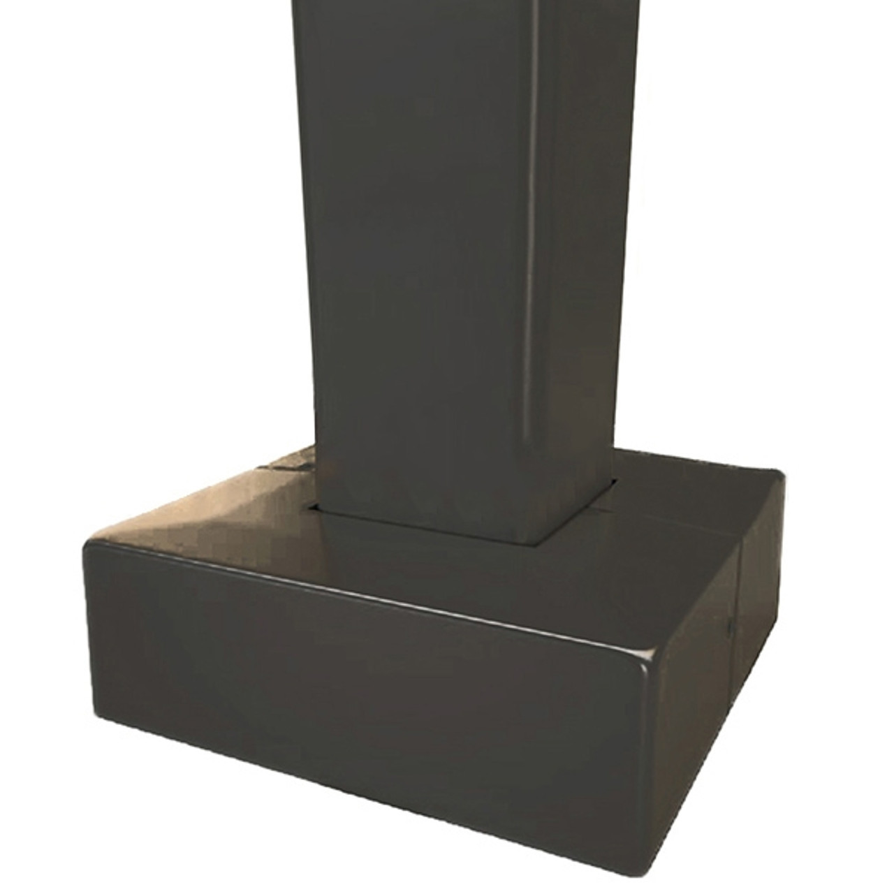 20 Foot EZ Sectional Steel Light Pole, 4 Inch Wide, 11 Gauge