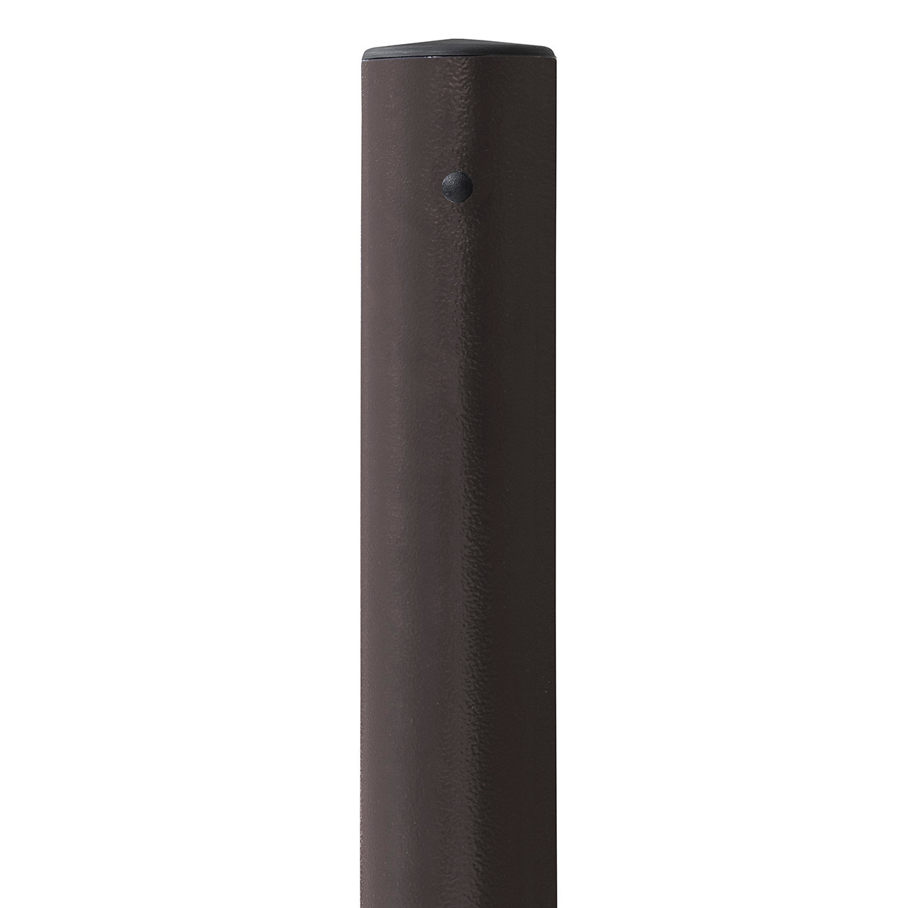 25 Foot Round Tapered Steel Multi-Purpose Pole - 6.6 Inch Diameter, 11 Gauge