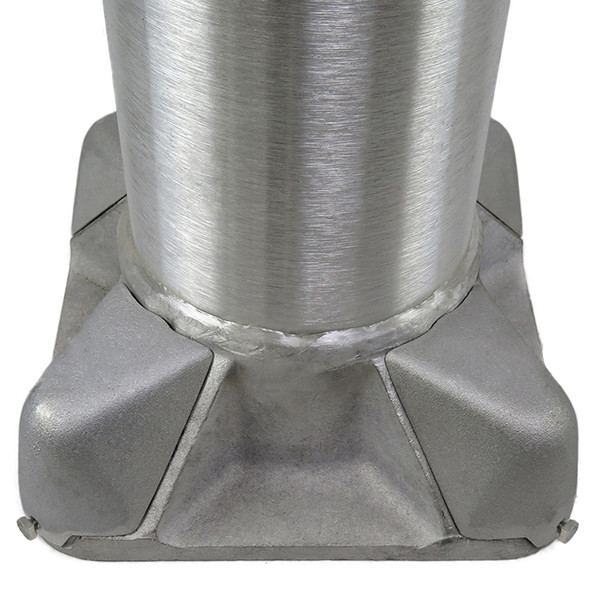 round_tapered_aluminum_light_pole_base_view_1_9__57914.1622622437.jpg 16 Foot Round Straight Aluminum Light Pole, 5 Inch Diameter, 0.125 Inch Wall Thickness