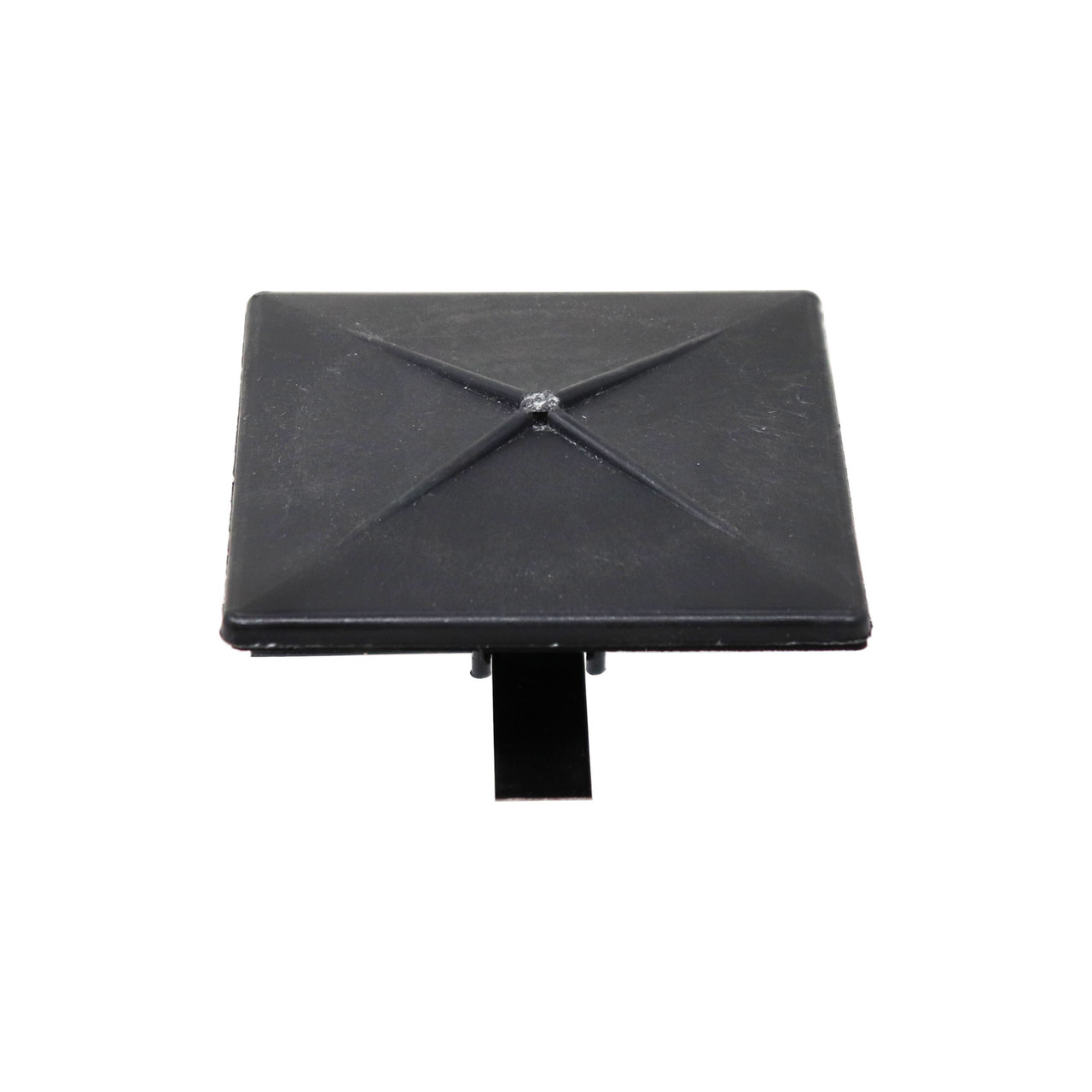Square_LSI_Pole_Cap__16631.1622619161.jpg 20 Foot Square Steel Light Pole - Pro's Choice Heavy Duty, 4 Inch Wide, 11 Gauge