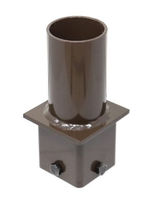 Tenon Adapter for 3 Inch Square Poles - SeeLight LED Lighting