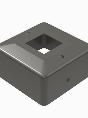 Light Pole Base Cover for 4 Inch Width Square Poles - SeeLight LED Lighting