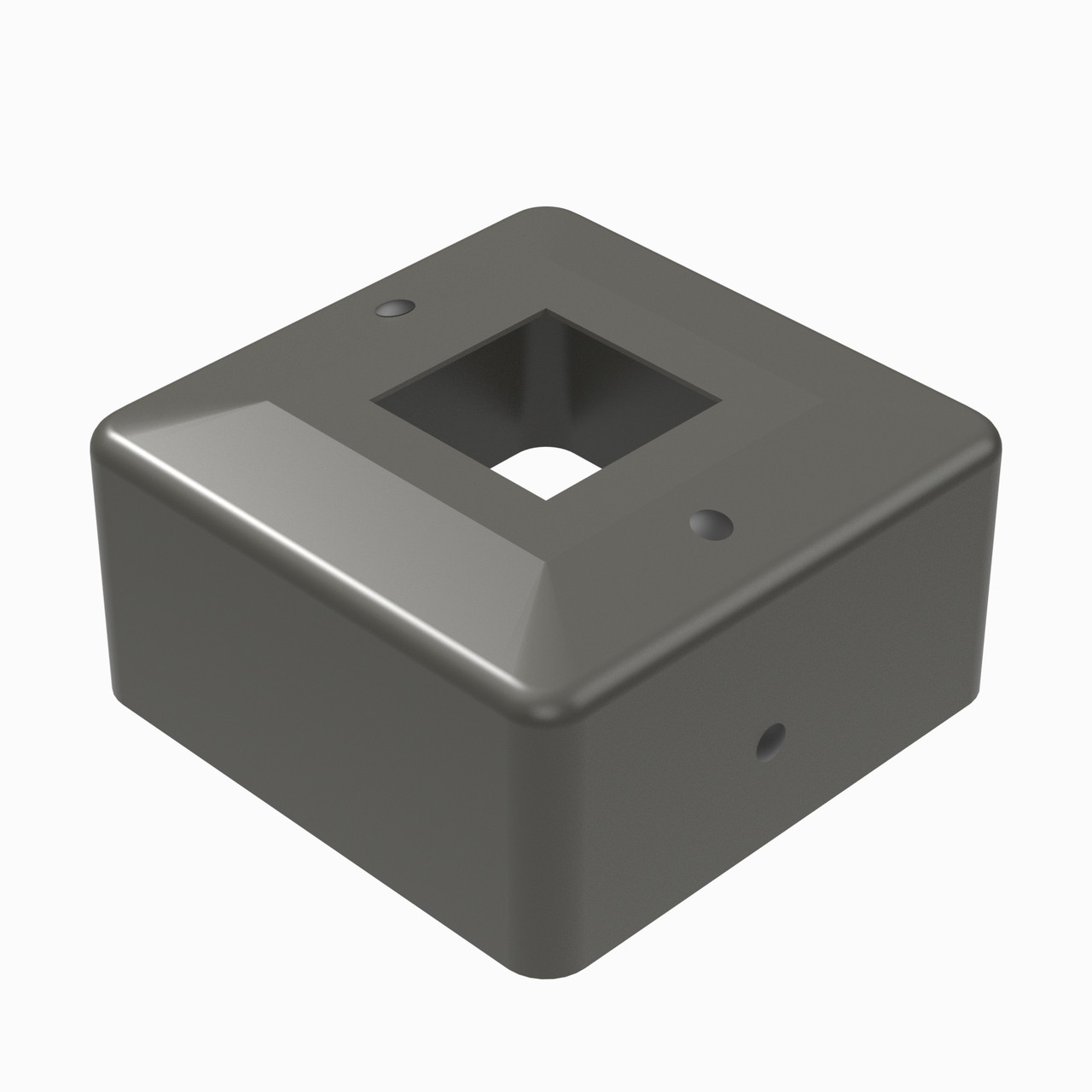 S4SQ-Full__64972.1688755045.jpg Light Pole Base Cover for 4 Inch Width Square Poles - SeeLight LED Lighting