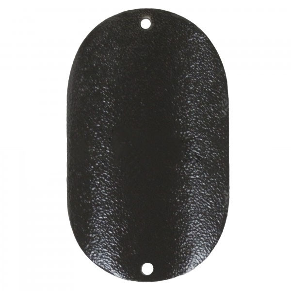 Aluminum Oval Curved Handhole Cover, 3.25 x 5 Inch, Dark Bronze - SeeLight LED Lighting