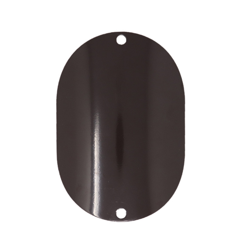 Aluminum Oval Curved Handhole Cover, 5 x 6.25 Inch, Dark Bronze - SeeLight LED Lighting