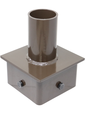 Tenon Adapter for 5 Inch Square Poles - SeeLight LED Lighting
