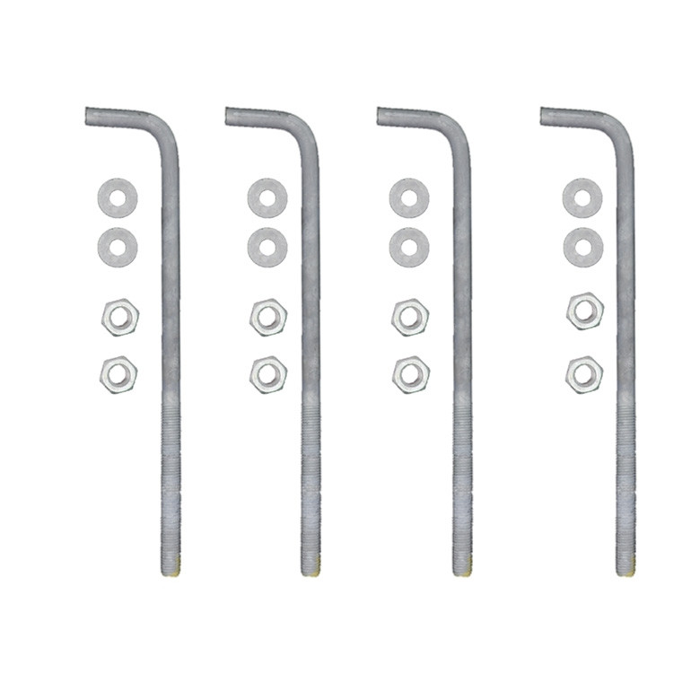 ab3417__06182.1622630003.jpg 3/4 x 17 x 3 Inch Galvanized Steel Anchor Bolt Set For Anchor Base Light Poles - SeeLight LED Lighting