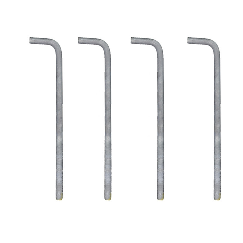 ab3417-2__31182.1622629894.jpg 3/4 x 17 x 3 Inch Galvanized Steel Anchor Bolt Set For Anchor Base Light Poles