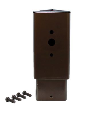 Custom Drilled Adapter for 4 Inch Square Poles - SeeLight LED Lighting