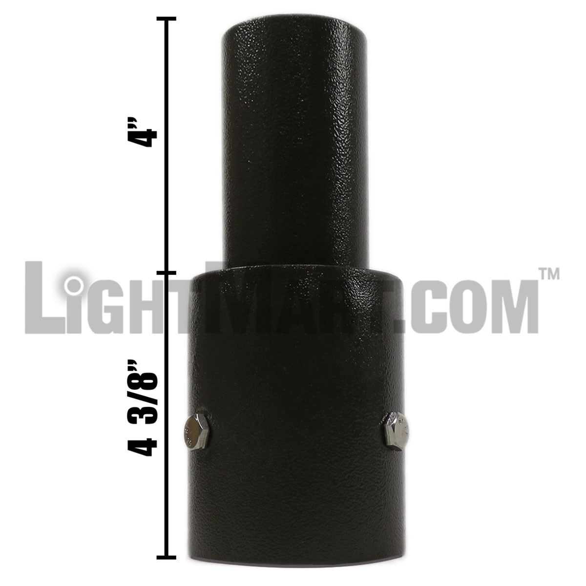 Aluminum Tenon Adaptor for 3 Inch Round Poles