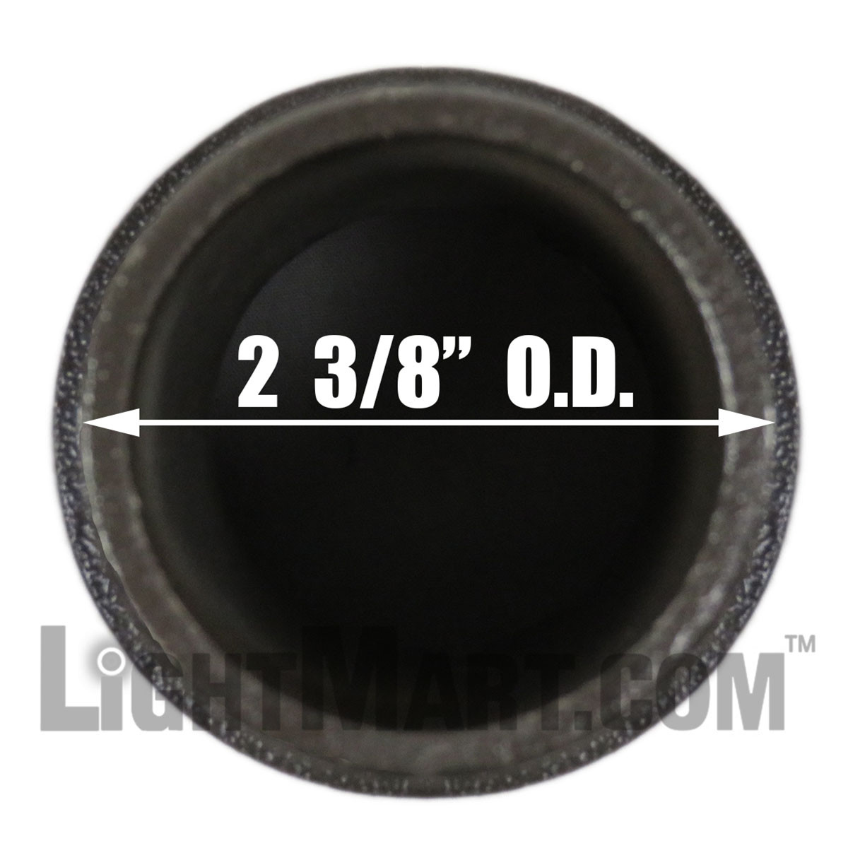 Aluminum Tenon Adaptor for 3 Inch Round Poles
