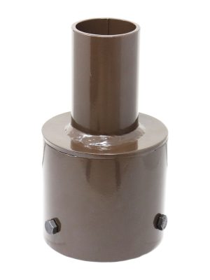 Tenon Adapter for 4 Inch Round Poles - SeeLight LED Lighting