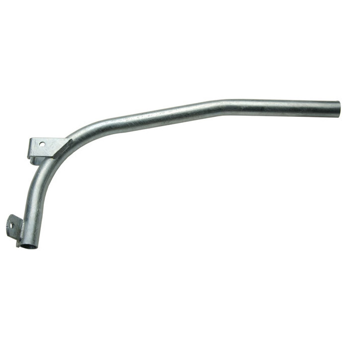 wpb1020detail_1__81470.1622631271.jpg 2.6 Foot Cantilever Style Wood Pole Bracket, 1-1/4 Inch Diameter Steel Pipe - SeeLight LED Lighting