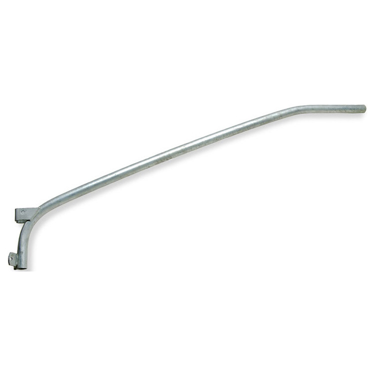 4 Foot Cantilever Style Wood Pole Bracket, 1-1/4 Inch Diameter Steel Pipe - SeeLight LED Lighting