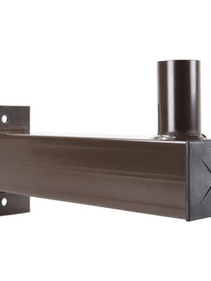 Steel Tenon Arm for Square Poles - SeeLight LED Lighting