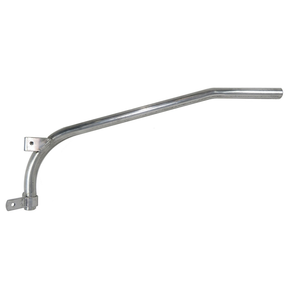 cantilever_bracket_thin_4_foot_side_view_1__87025.1622619196.jpg 4 Foot Cantilever Style Wood Pole Bracket, 1 1/4 Inch Diameter Aluminum Pipe - SeeLight LED Lighting